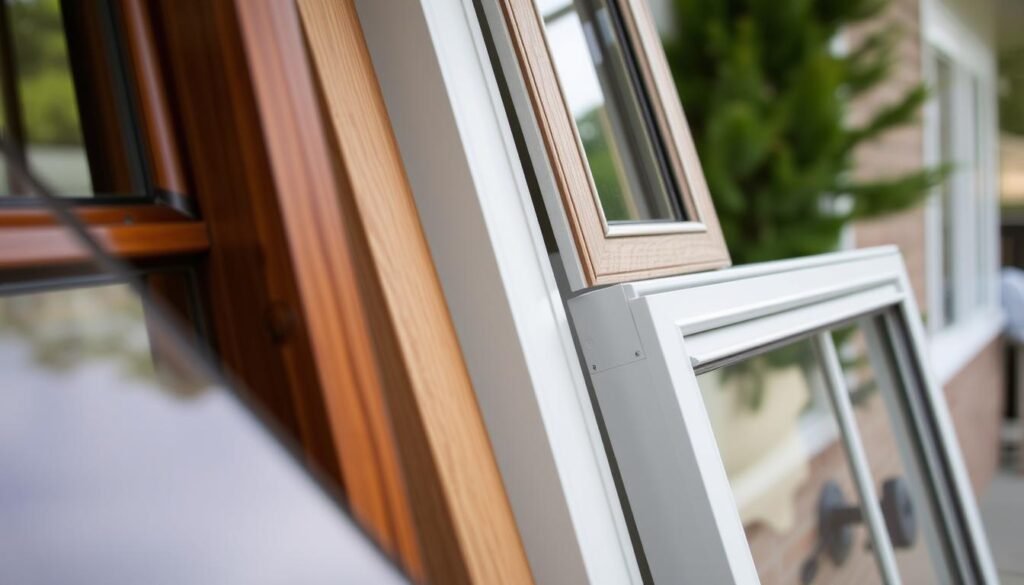 Window frame materials
