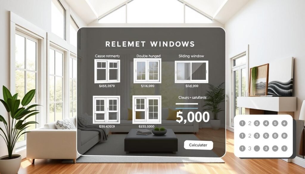 replacement windows cost calculator