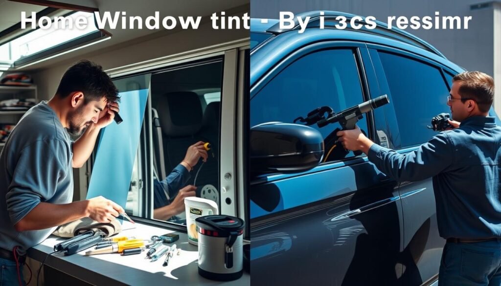 DIY vs Professional Window Tinting