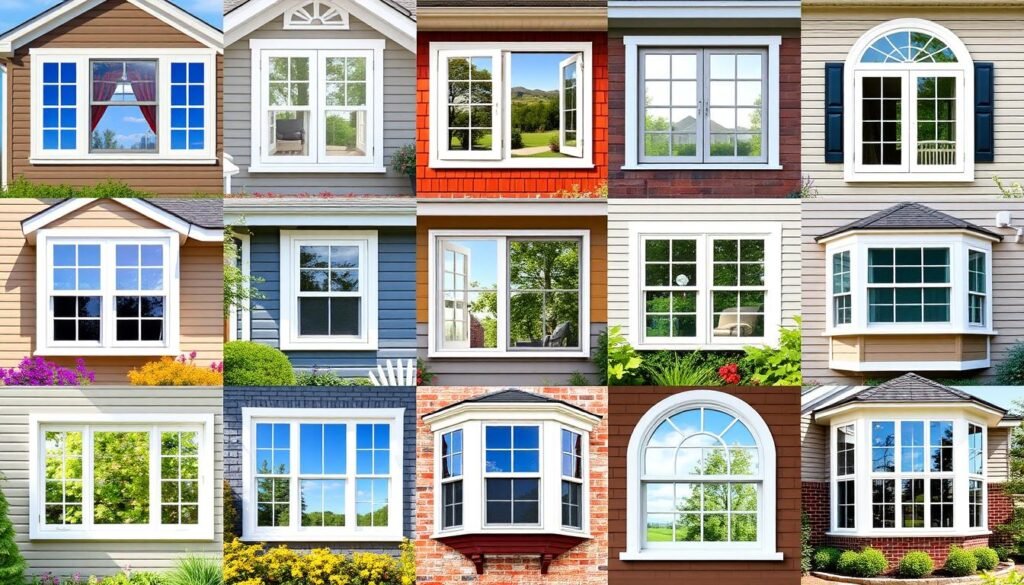 Different window types