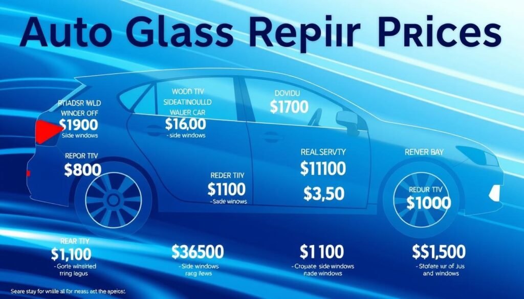 auto glass repair prices