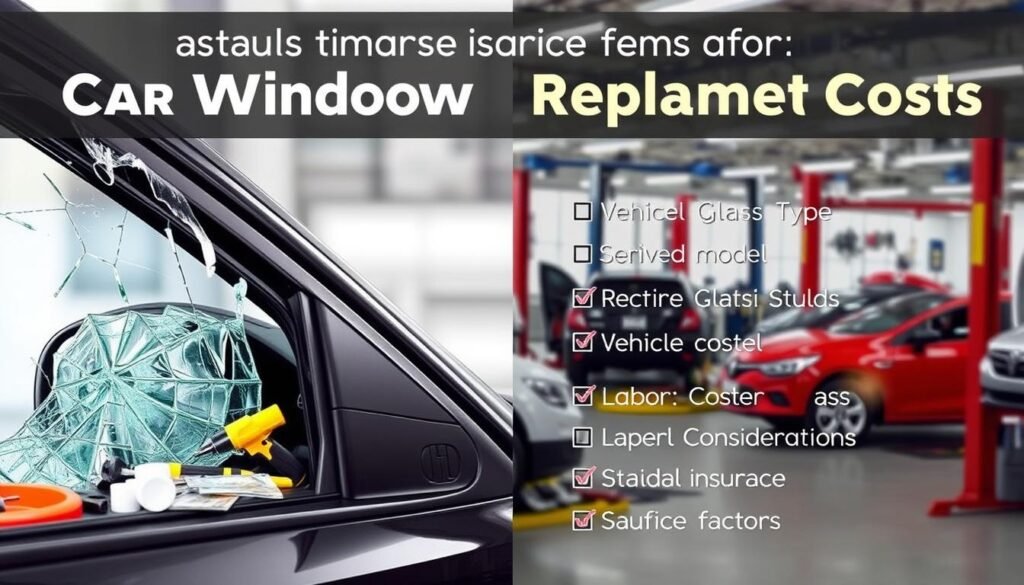 auto glass replacement factors