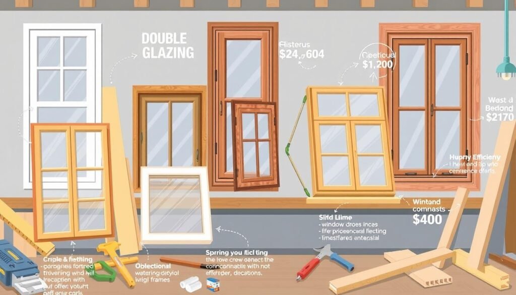 average cost for window replacement