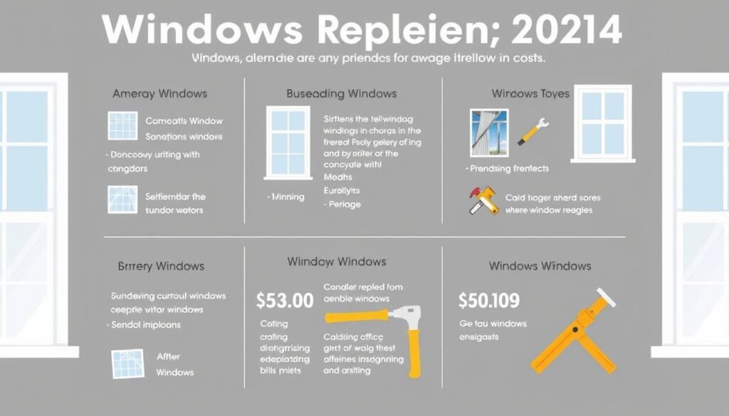 average cost of window replacement