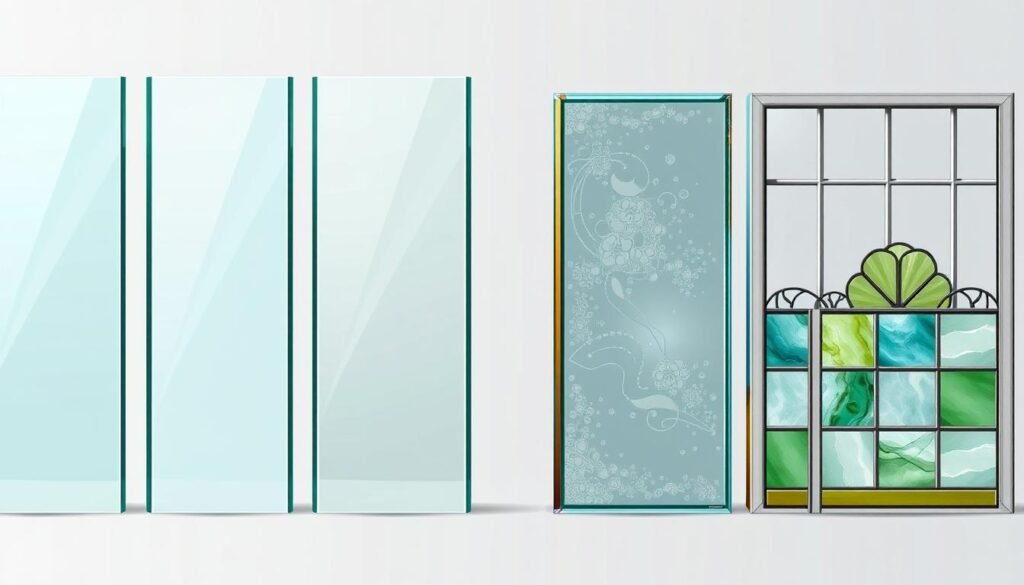 different types of window glass